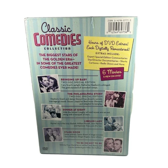 Classic Comedies Collection DVD 2005‎ Disc Set Brand New Sealed - Picture 3 of 4